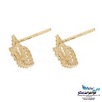 نیم ست طلا - آویز و گوشواره - طرح تاج