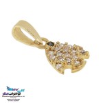 نیم ست طلا - آویز و گوشواره - طرح ماهی