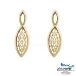 نیم ست طلا - آویز و گوشواره - طرح چشم