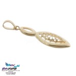 نیم ست طلا - آویز و گوشواره - طرح چشم
