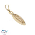 نیم ست طلا - آویز و گوشواره - طرح هندسی