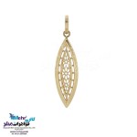 نیم ست طلا - آویز و گوشواره - طرح چشم