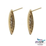 نیم ست طلا - آویز و گوشواره - طرح چشم
