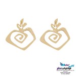 نیم ست طلا - آویز و گوشواره - طرح انار
