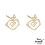 نیم ست طلا - آویز و گوشواره - طرح انار