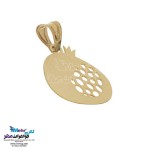نیم ست طلا - آویز و گوشواره - طرح انار