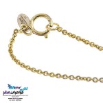 آویز ساعت طلا - طرح صلیب