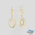 گوشواره طلا - طرح هندسی