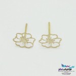 گوشواره طلا - طرح گل