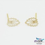 گوشواره طلا - طرح طاووس