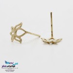 گوشواره طلا - طرح لوتوس