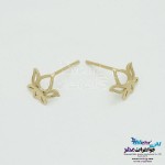 گوشواره طلا - طرح لوتوس