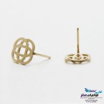 گوشواره طلا - طرح گل