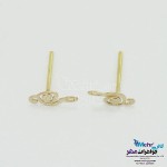 گوشواره طلا - طرح نت سل