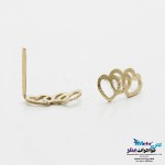 گوشواره طلا - طرح قلب