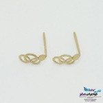 گوشواره طلا - طرح هندسی