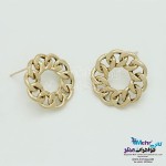 نیم ست طلا - آویز و گوشواره - طرح کارتیه