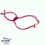 دستبند طلا و بافت - طرح بی‌نهایت