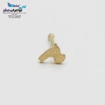 پیرسینگ طلا - طرح کبوتر