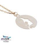 آویز ساعت طلا - طرح رخ