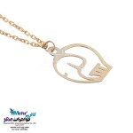 آویز ساعت طلا - طرح فیل