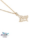 آویز ساعت طلا - طرح اسلیمی