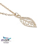آویز ساعت طلا - طرح برگ