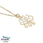 آویز ساعت طلا - طرح درخت زندگی