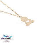 آویز ساعت طلا - طرح نوزاد