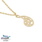 آویز ساعت طلا - طرح بته‌جقه