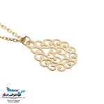 آویز ساعت طلا - طرح اسلیمی