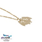 آویز ساعت طلا - طرح جغد