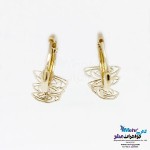 گوشواره طلا - طرح گل