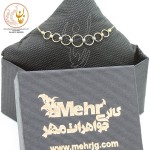 دستبند طلا - طرح دایره‌ها