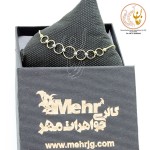 دستبند طلا - طرح دایره‌ها