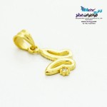 آویز طلا - طرح پروانه