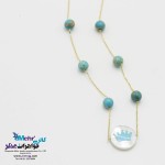 گردنبند طلا - طرح تاج
