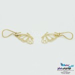 گوشواره طلا - طرح پروانه