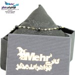 دستبند طلا و مهره - طرح استار