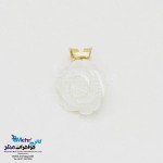 آویز طلا - طرح گل
