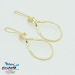 گوشواره طلا - طرح منحنی