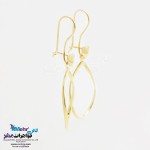 گوشواره طلا - طرح منحنی