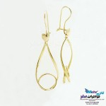 گوشواره طلا - طرح مارپیچ