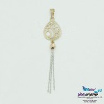 نیم ست طلا - آویز و گوشواره - طرح اشک