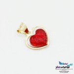 آویز طلا - سنگ سواروسکی قلب