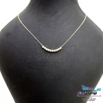 گردنبند طلا - طرح گوی تراش