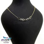 گردنبند طلا - طرح هندسی