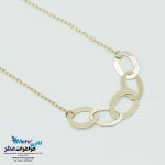 گردنبند طلا - طرح هندسی