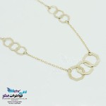 گردنبند طلا - طرح هندسی