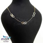 گردنبند طلا - طرح هندسی